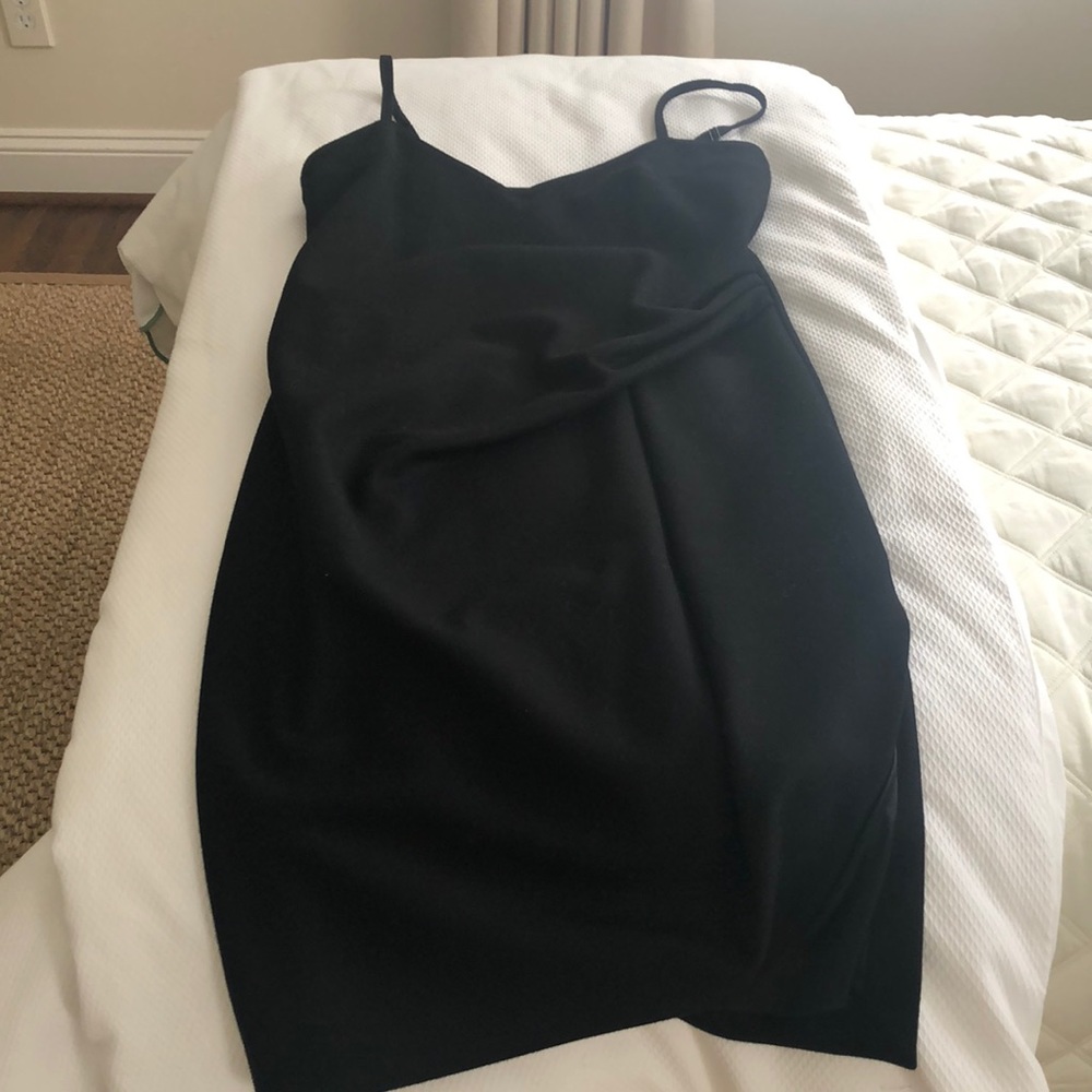 Paschal millet navy wool dress